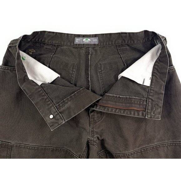 Arborwear Mens Tree Climber Pants Sz 34x31 Double Knee Canvas Workwear Utility - Picture 3 of 10